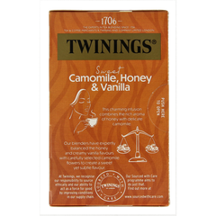 Twinings Kamille honing vanille 20.00 Zakjes