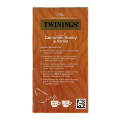 Twinings Kamille honing vanille 20 Zakjes