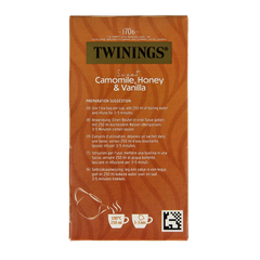 Twinings Kamille honing vanille 20.00 Zakjes