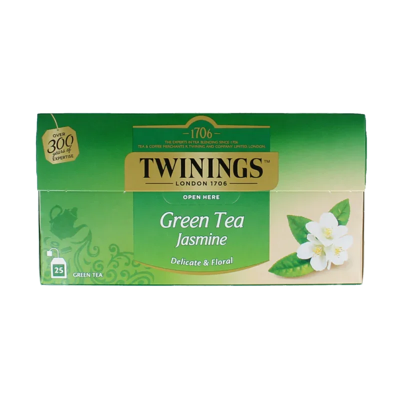 Twinings Groene thee jasmijn 25 Zakjes