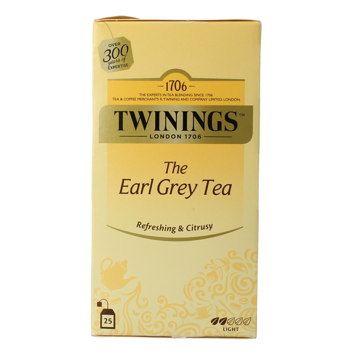 Twinings Earl grey envelop zwart 25.00 Zakjes