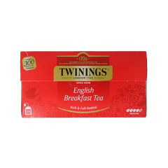 Twinings English breakfast thee envelop zwart 25.00 Zakjes