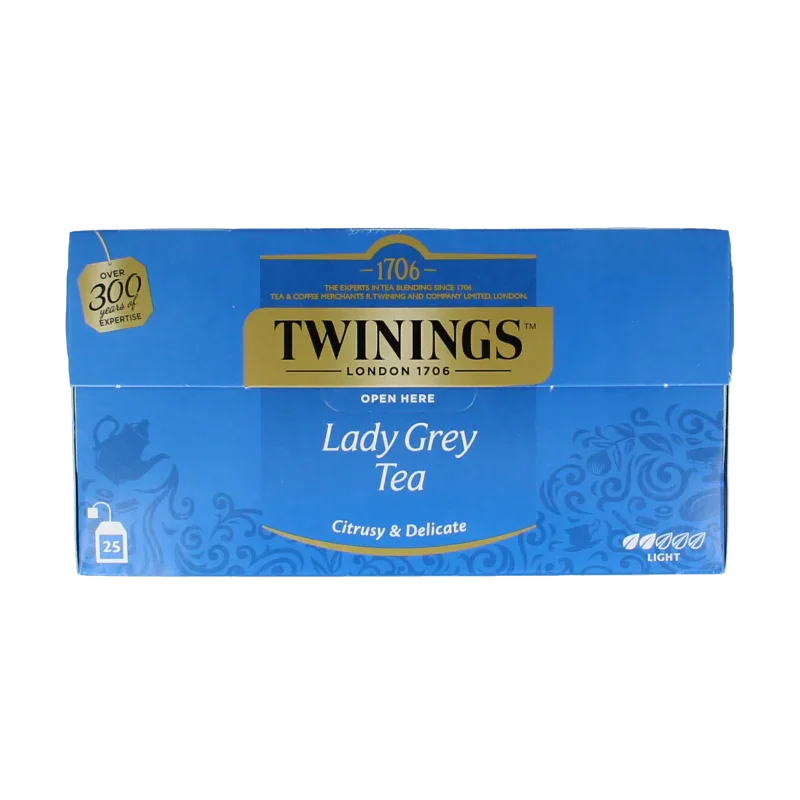 Twinings Lady grey 25 Zakjes