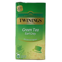 Twinings Green tea earl grey 25 Zakjes