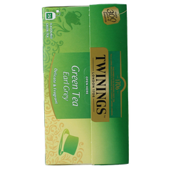 Twinings Green tea earl grey 25 Zakjes