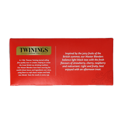 Twinings Red fruits tea 25.00 Zakjes