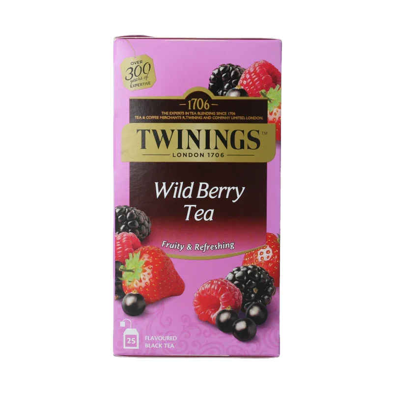 Twinings Wildberry tea 25 Zakjes