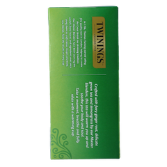 Twinings The vert gingembre 25.00 Zakjes