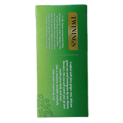 Twinings The vert gingembre 25.00 Zakjes