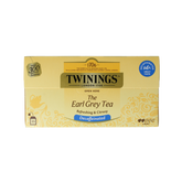 Twinings Earl grey decaf envelop zwart 25 Zakjes