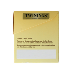 Twinings Earl grey decaf envelop zwart 25.00 Zakjes