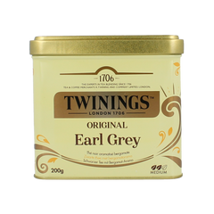 Twinings Earl grey thee blik 200.00 Gram