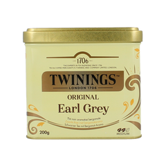 Twinings Earl grey thee blik 200 Gram