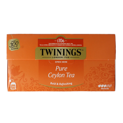 Twinings Pure ceylon tea 25.00 Stuks