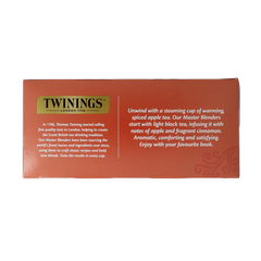 Twinings Apple cinnamon raisin 25 Zakjes