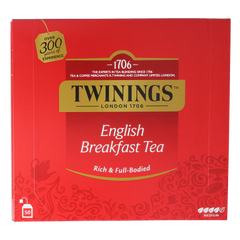 Twinings English breakfast envelop 50.00 Stuks
