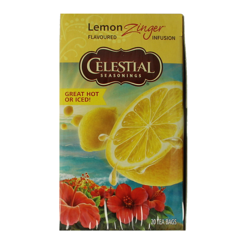 Celestial Season Lemon zinger herb tea 20 Zakjes