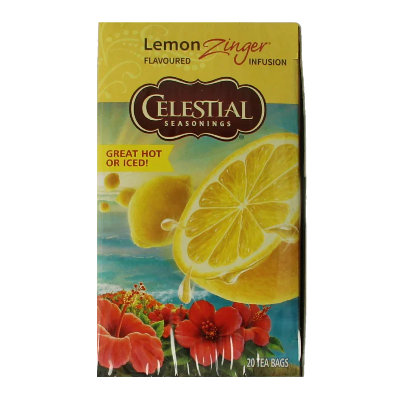 Celestial Season Lemon zinger herb tea 20 Zakjes