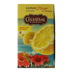 Celestial Season Lemon zinger herb tea 20 Zakjes