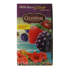 Celestial Season Wild berry zinger herb tea 20.00 Zakjes