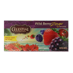 Celestial Season Wild berry zinger herb tea 20.00 Zakjes