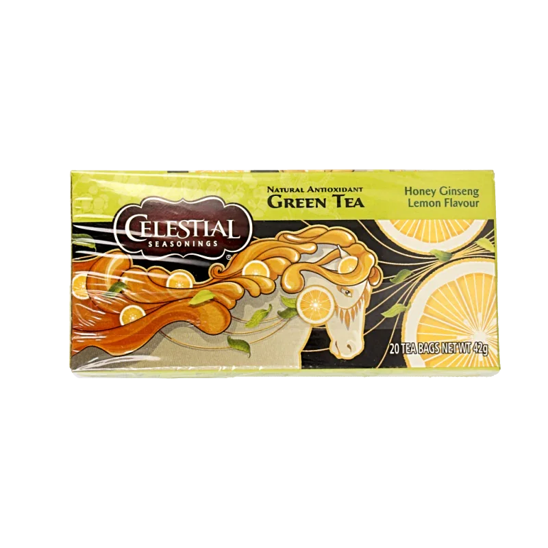 Celestial Season Honey lemon ginseng green tea 20 Zakjes