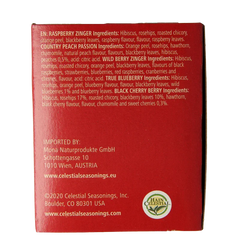 Celestial Season Fruit sampler south tea 18 Zakjes