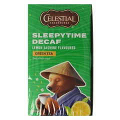 Celestial Season Sleepytime decaf green tea lemon jasmine 20 Zakjes