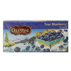 Celestial Season True blueberry herb tea 20 Zakjes