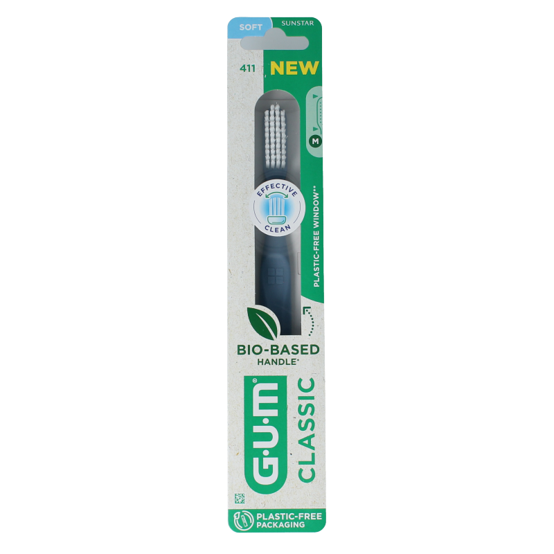 GUM Tandenborstel classic soft grote kop 1 Stuks