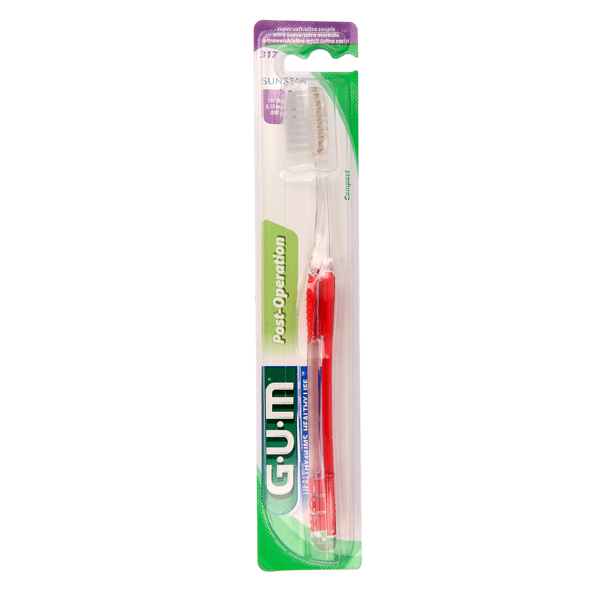 GUM Tandenborstel delicate post-operation 1.00 Stuks
