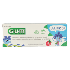 GUM Junior tandpasta 50.00 Milliliter