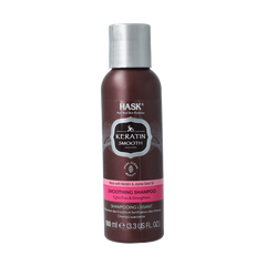 HASK Keratin protein smoothing shampoo travel size 100 Milliliter