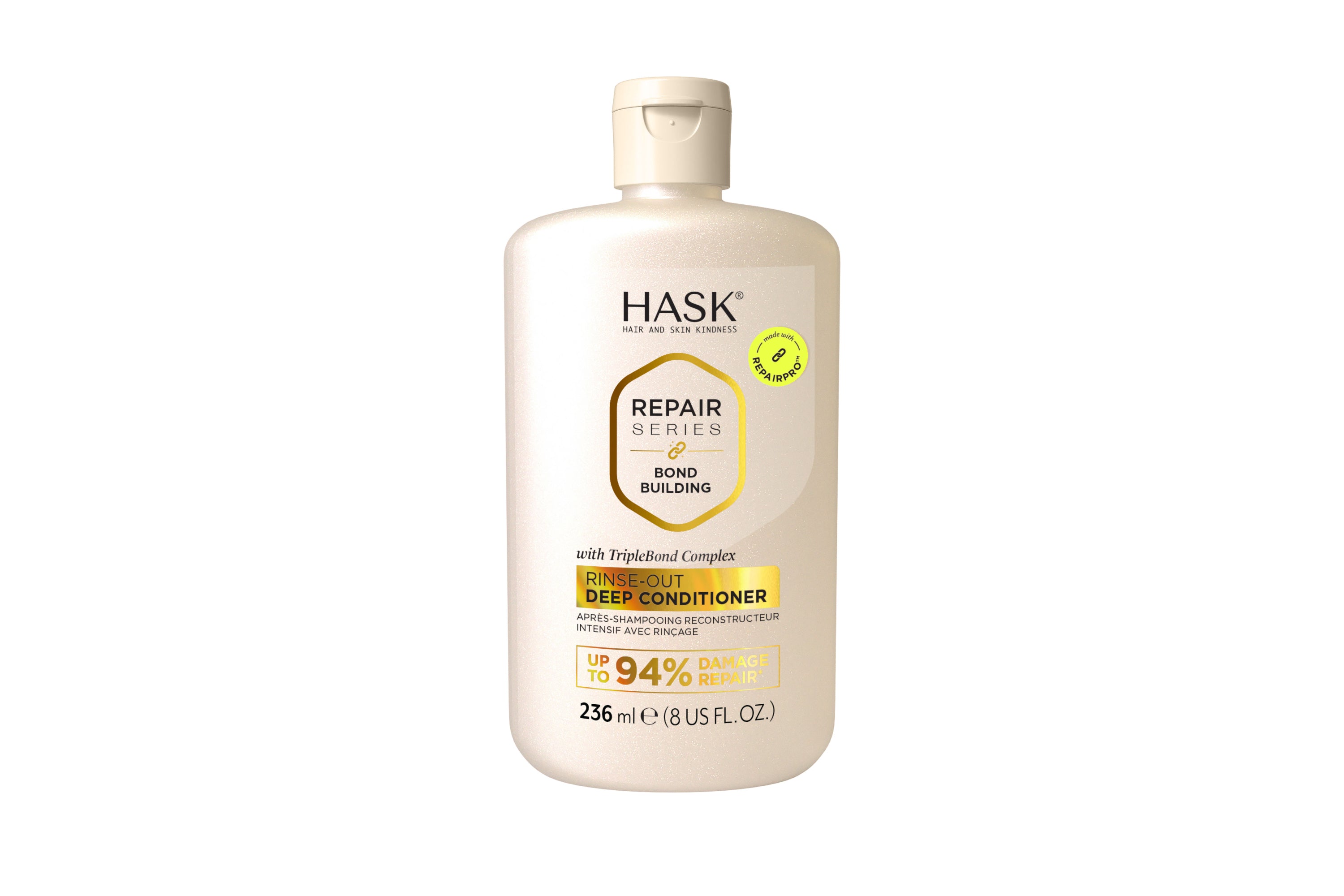 HASK Repair bond building rinse-out deep conditioner 236.00 Milliliter