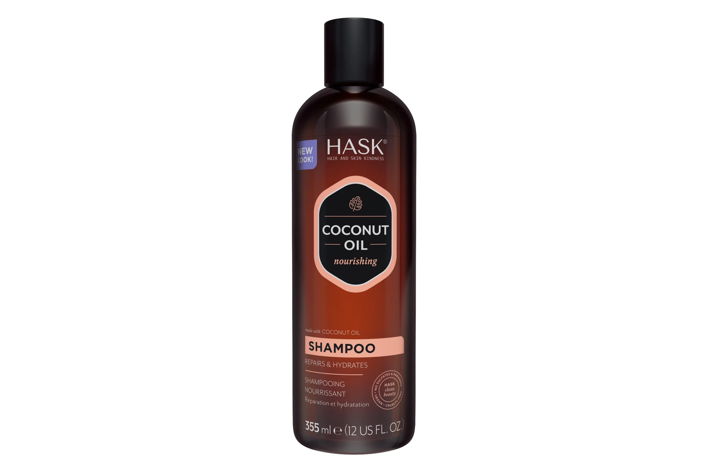 HASK Monoi coconut oil nourishing shampoo 355 Milliliter
