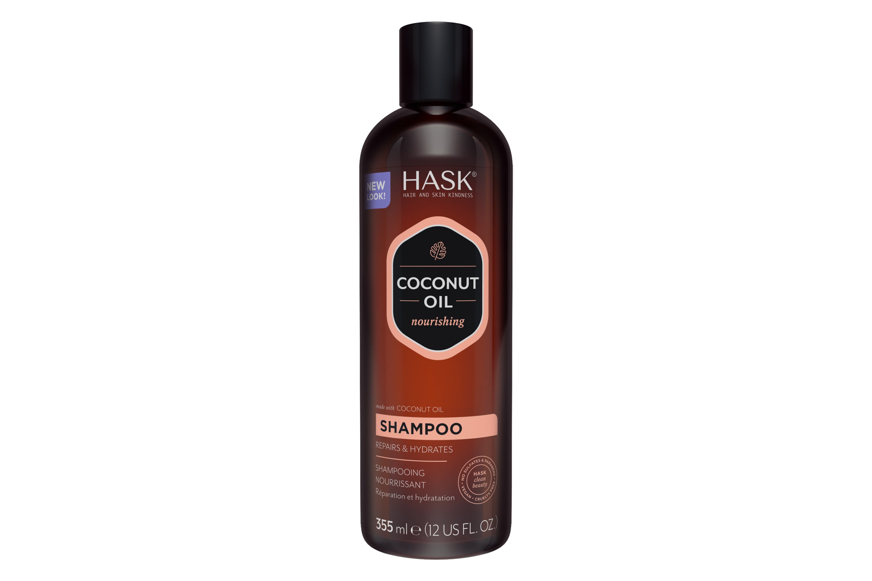 HASK Monoi coconut oil nourishing shampoo 355.00 Milliliter