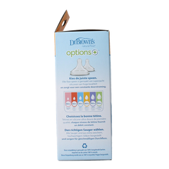 Dr. Brown's Options+ brede halsfles 150ml 1 Stuks