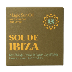 Sol De Ibiza Zonneolie beschermend & herstellend SPF15 bio 100.00 Milliliter