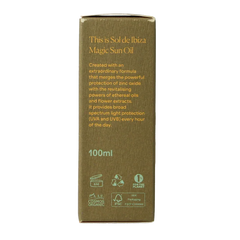 Sol De Ibiza Zonneolie beschermend & herstellend SPF15 bio 100 Milliliter
