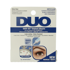 DUO Quickset striplash adhesive white/clear 7 Gram
