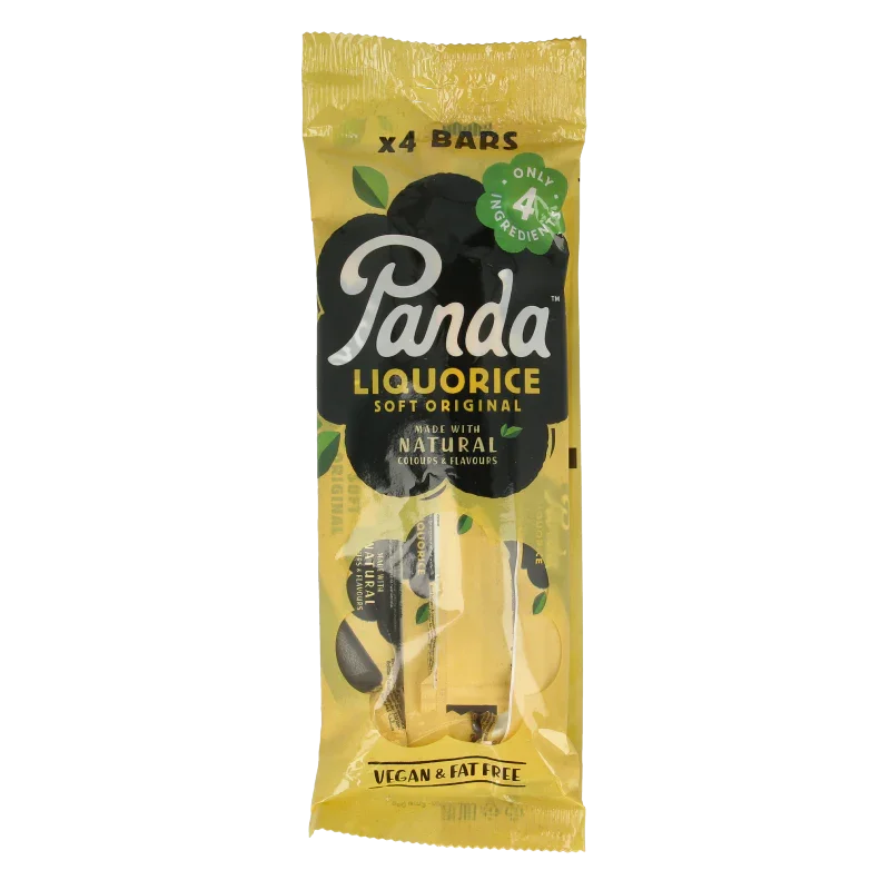 Panda Dropstaaf 4 Stuks