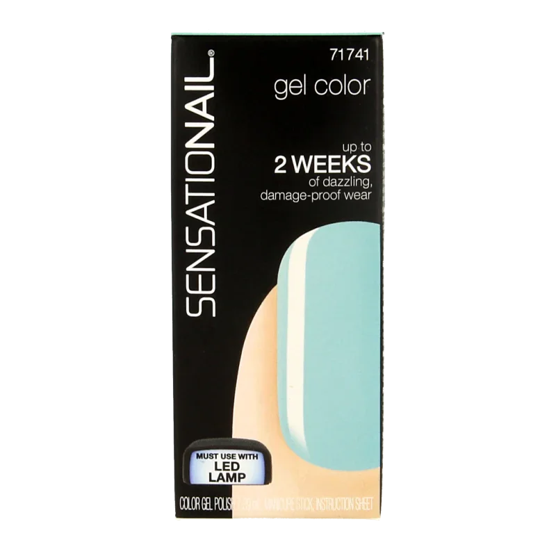 Sensationail Color gel mostly mint 7.4 Milliliter