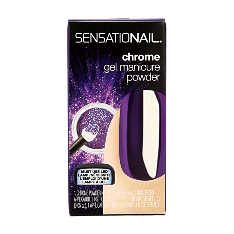 Sensationail Chrome powder purple 1.50 Gram