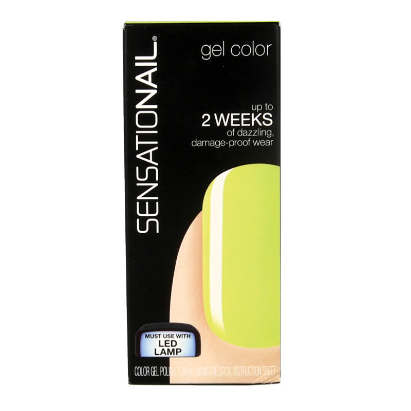 Sensationail Color gel kiwi squeeze 7.4 Milliliter