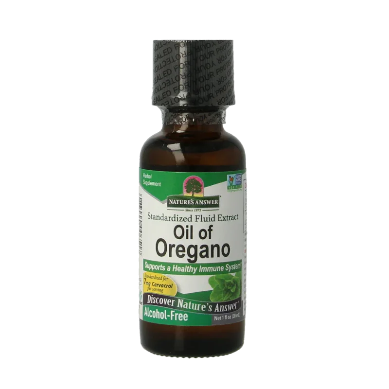 Natures Answer Oregano olie - 50% carvacrol 30 Milliliter