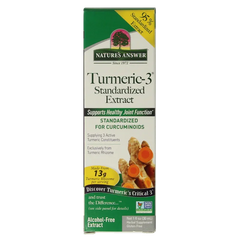 Natures Answer Turmeric-3 Curcuma extract alcoholvrij 30 Milliliter