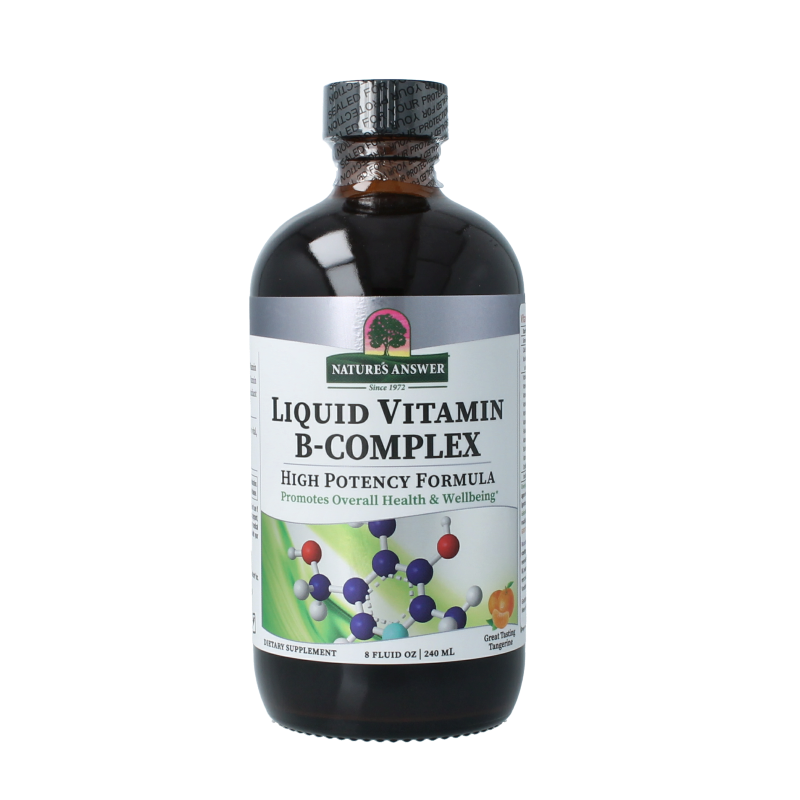 Natures Answer Vloeibaar Vitamine B-complex - Liquid Vitamin B 240 Milliliter