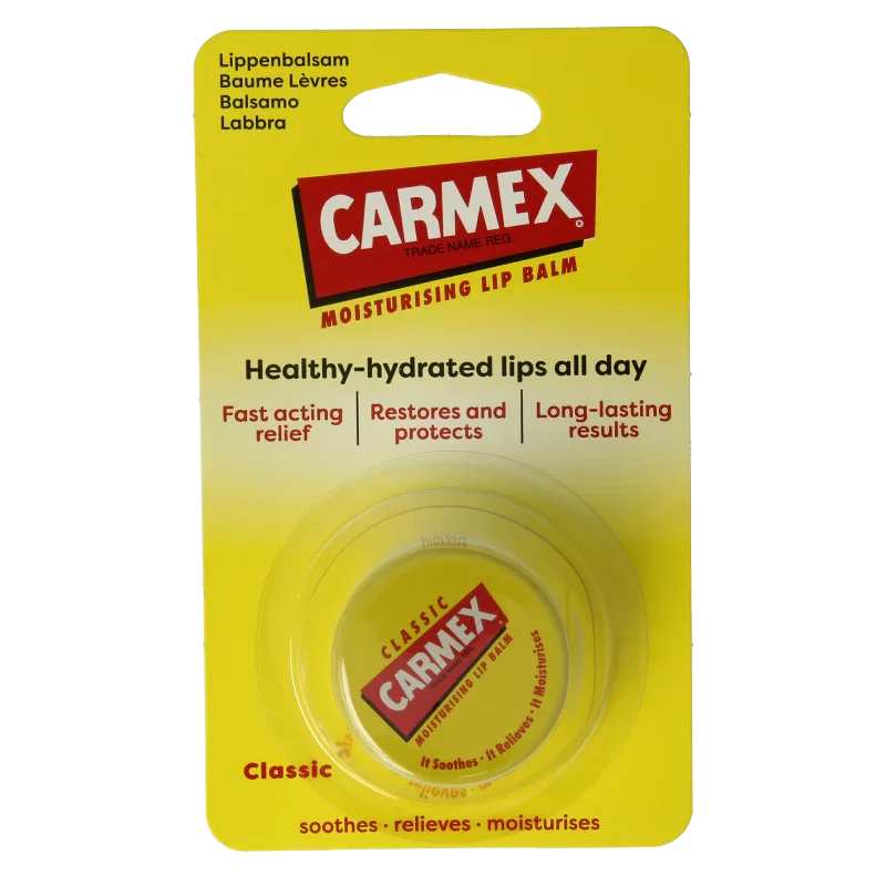 Carmex Lip balm classic potje 7.5 Gram