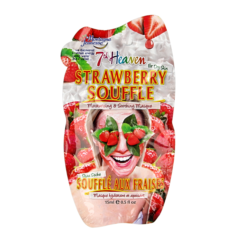 Montagne 7th Heaven gezichtsmasker strawberry souffle 15.00 Milliliter