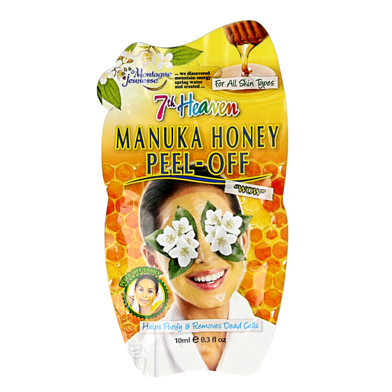Montagne 7th Heaven gezichtsmasker manuka honey peel-off 10 Milliliter
